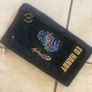 Ed hardy clutch.